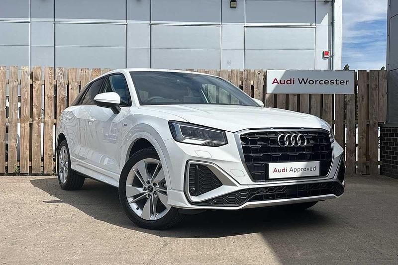 White Used 2025 Audi Q2 S-Line SUV | £30,990 (Expensive) - Image 1/4