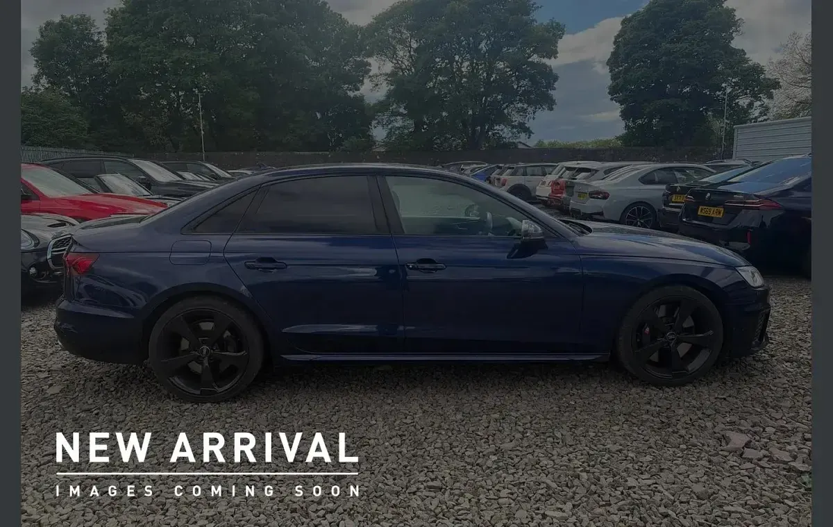 Used Audi A4 Black Edition 341 HP (250 kW) 2020 Blue Sedan