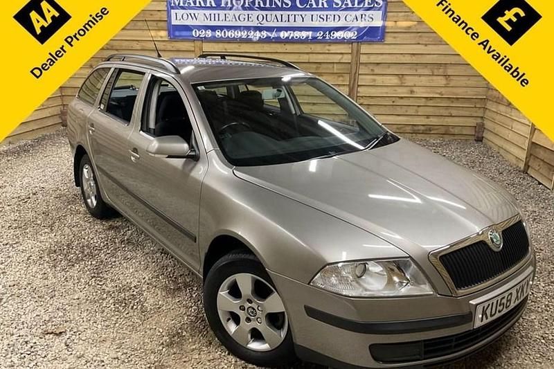 Used Skoda Octavia Ambiente 105 HP (77 kW) 2008 Beige Estate