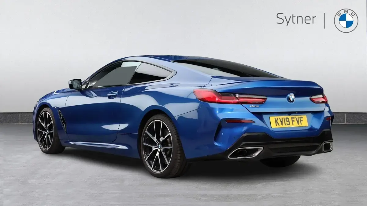 Used BMW 840 Comfort Edition 316 HP (232 kW) 2019 Blue Coupe