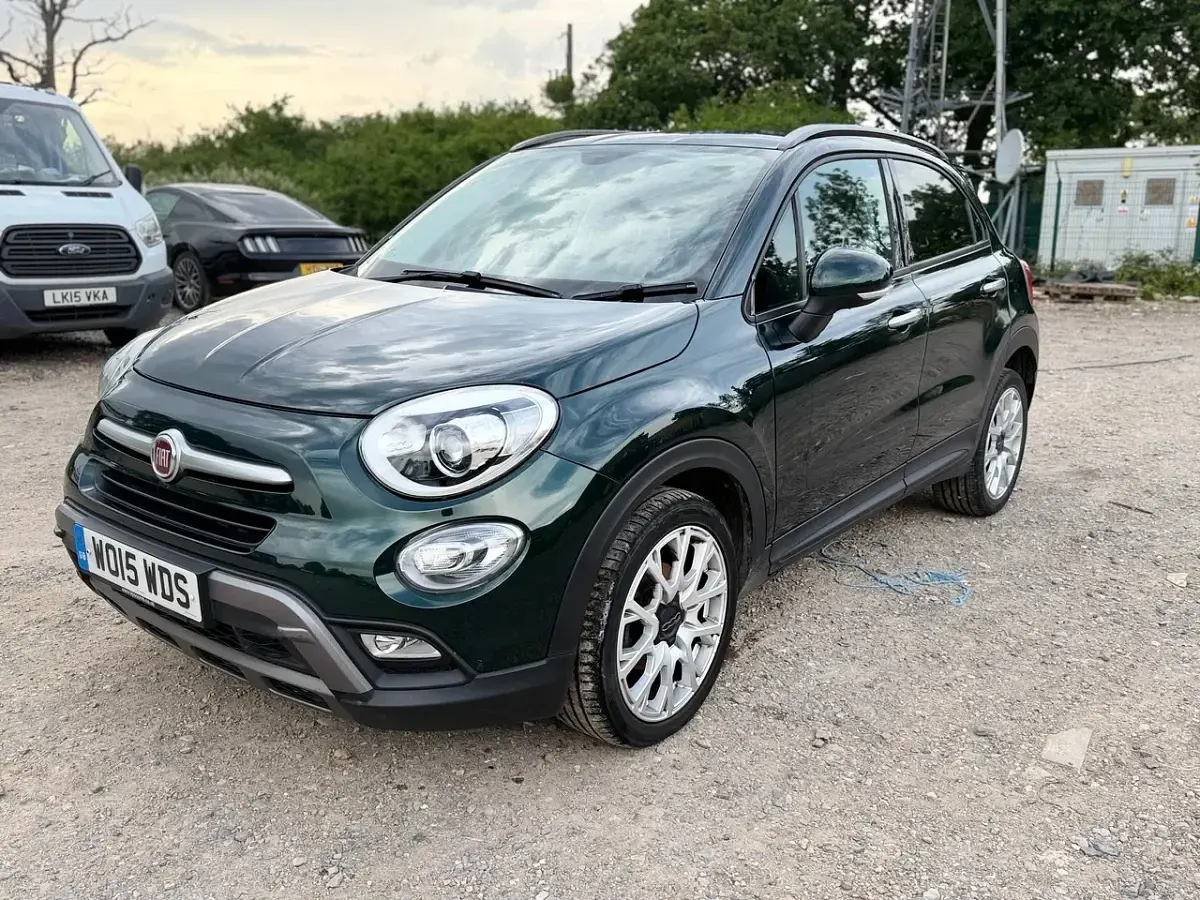 Used Fiat 500X 120 HP (88 kW) 2015 Green SUV