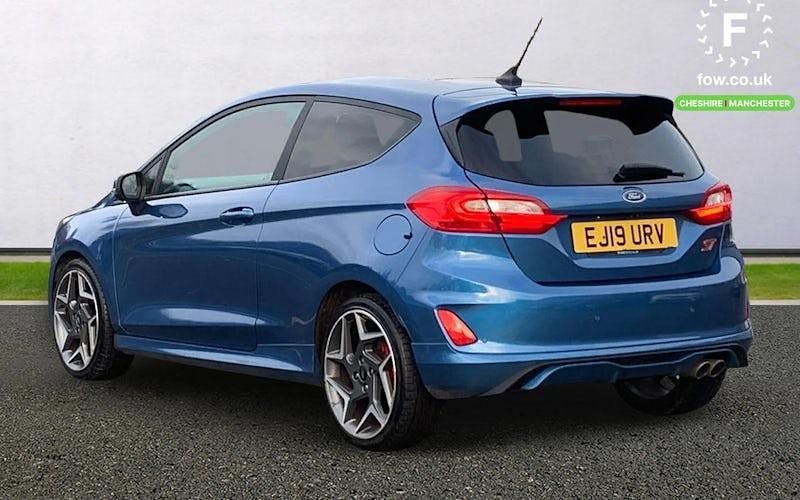 Used Ford Fiesta ST-Line 200 HP (147 kW) 2019 Blue Hatchback