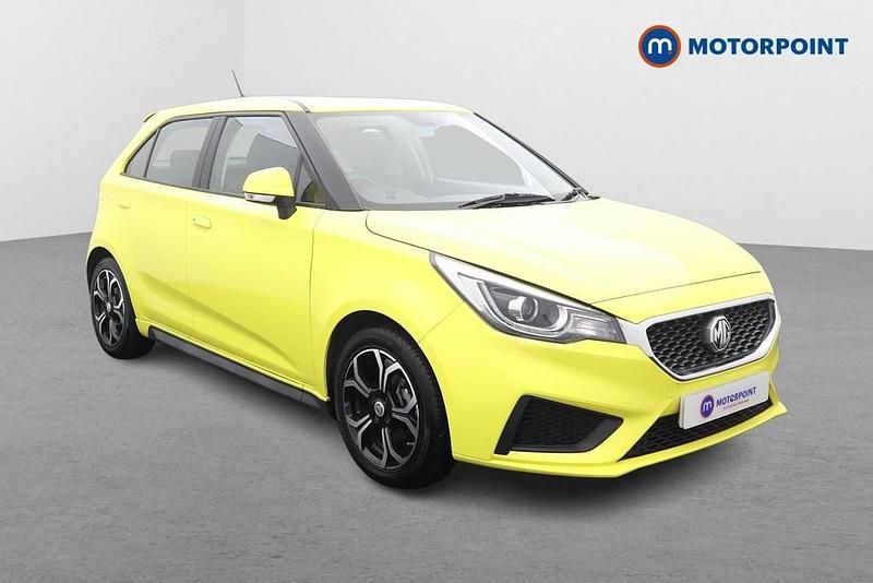 Yellow Used 2021 MG MG3 Excite Hatchback | £9,699 (Fair price) - Image 1/4
