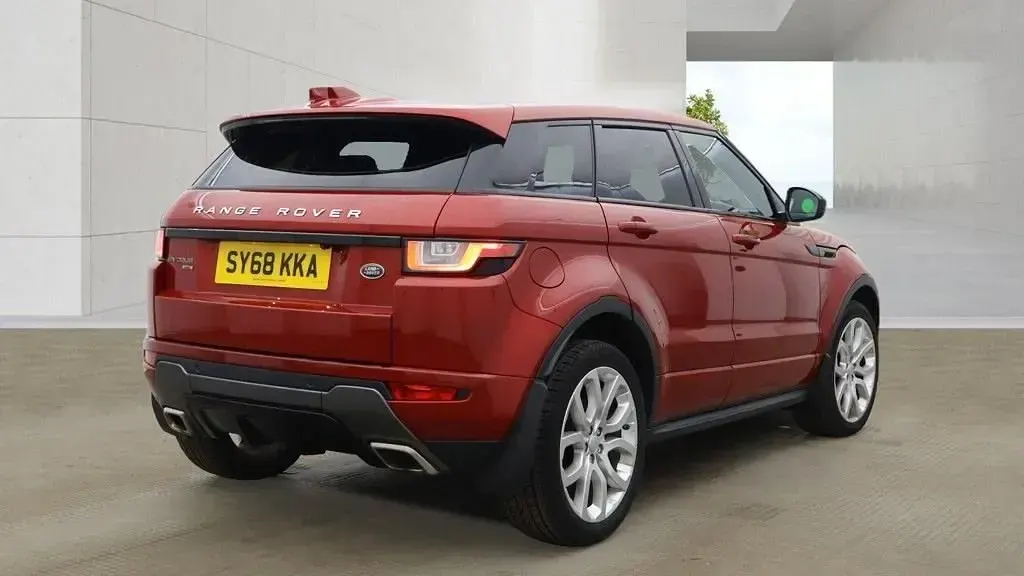 Gebraucht Land Rover Range Rover evoque HSE Dynamic 2018 Rot Kombi