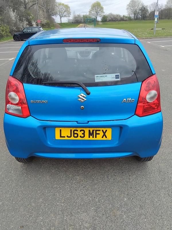 Used Suzuki Alto SZ4 68 HP (50 kW) 2013 Blue Hatchback