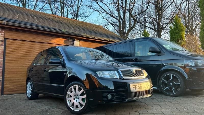 Black Used 2006 Skoda Fabia vRS Hatchback | £3,995 (Fair price) - Image 1/4