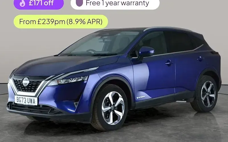 Used Nissan Qashqai N-Connecta 190 HP (139 kW) 2022 SUV