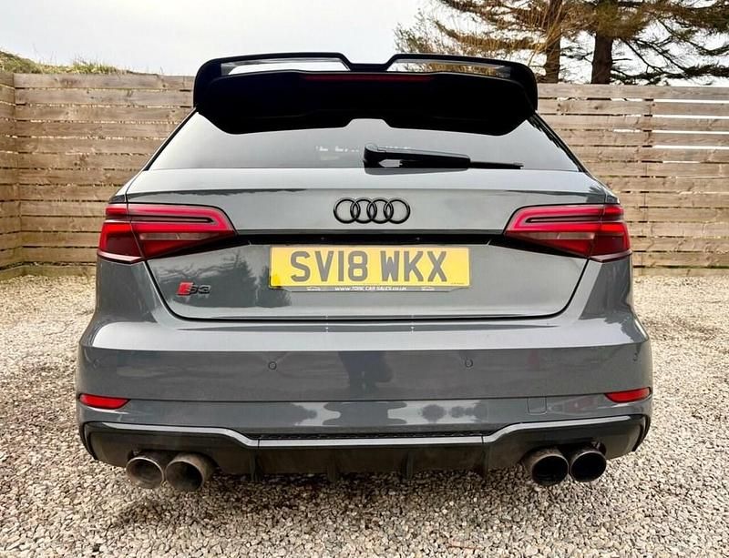 Used Audi S3 Sportback Black Edition 310 HP (228 kW) 2018 Grey Hatchback