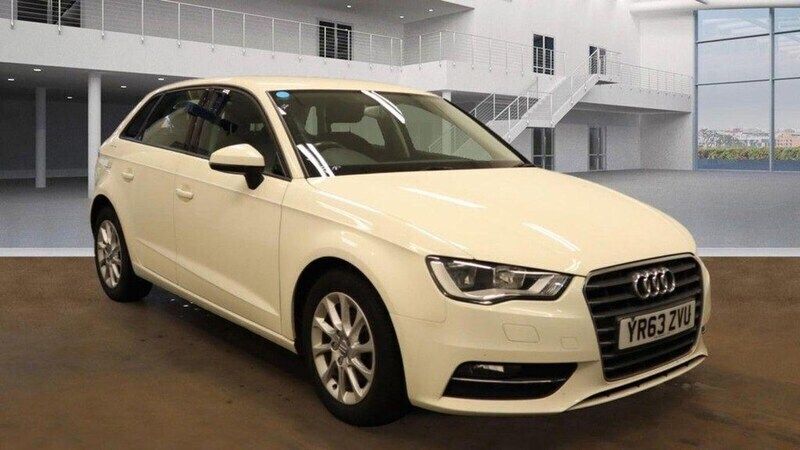 White Used 2013 Audi A3 Sportback Hatchback | £6,995 (Fair price) - Image 1/2