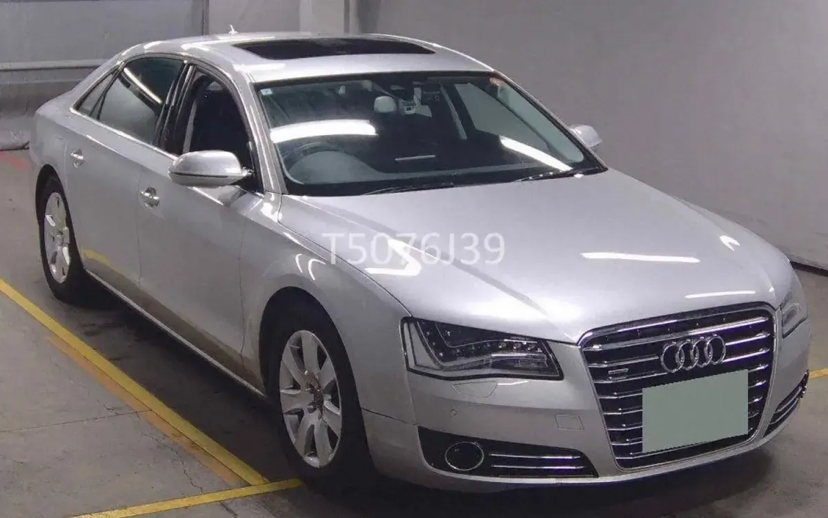 Used Audi A8L 414 HP (304 kW) 2013 Silver Sedan