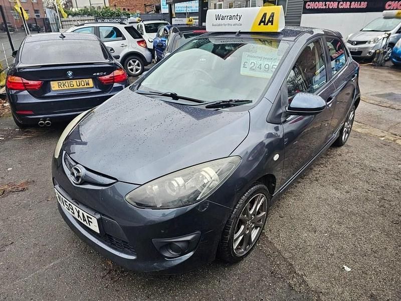 Begagnad Mazda 2 86 HK (63 kW) 2009 Grå Halvkombi