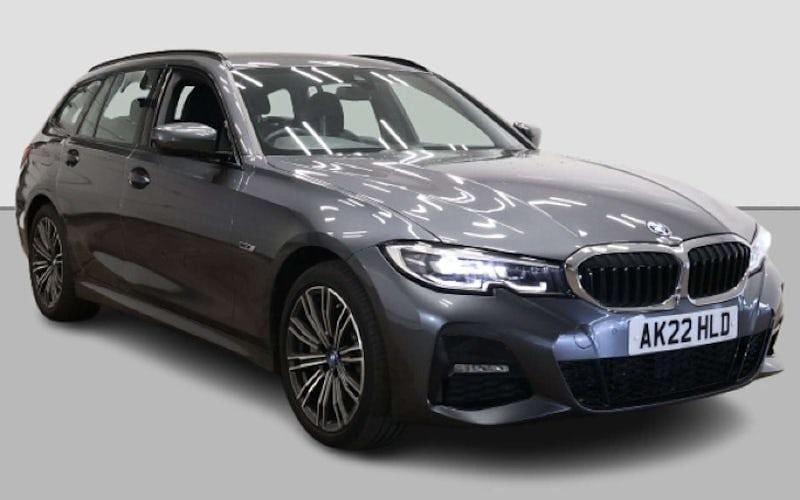 Grey Used 2022 BMW 330e M Sport Estate | £17,400 (Good price) - Image 1/1