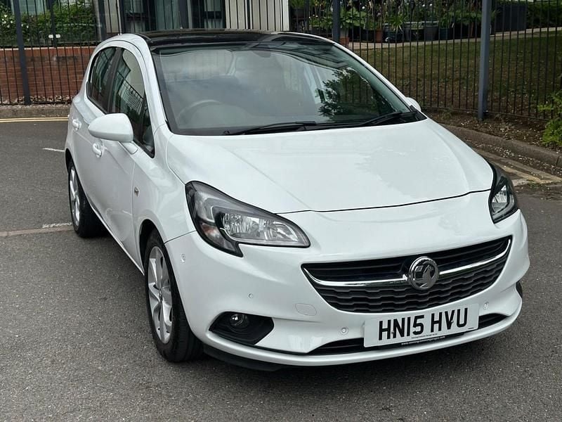 Used Vauxhall Corsa Excite 90 HP (66 kW) 2015 White Hatchback
