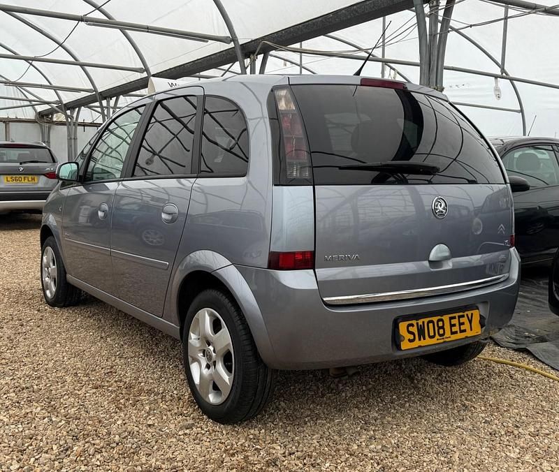 Used Vauxhall Meriva 104 HP (76 kW) 2008 Silver MPV