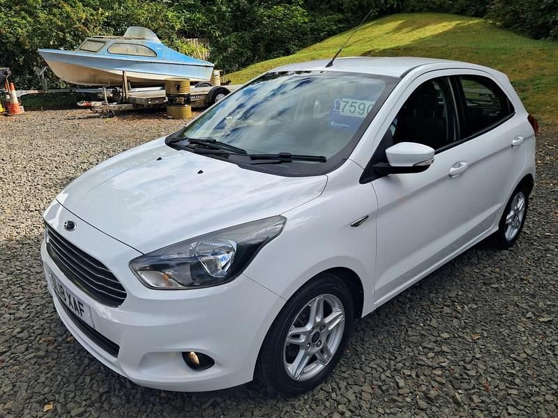 Used Ford Ka Plus Zetec 2018 White Hatchback