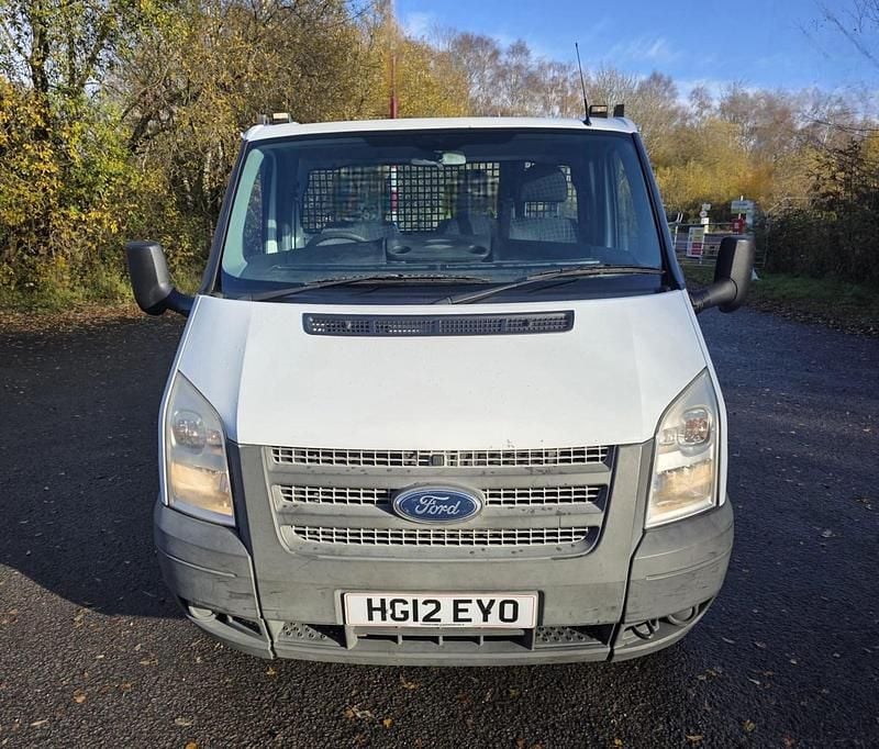 Used Ford Transit 125 HP (91 kW) 2012 White Cabriolet
