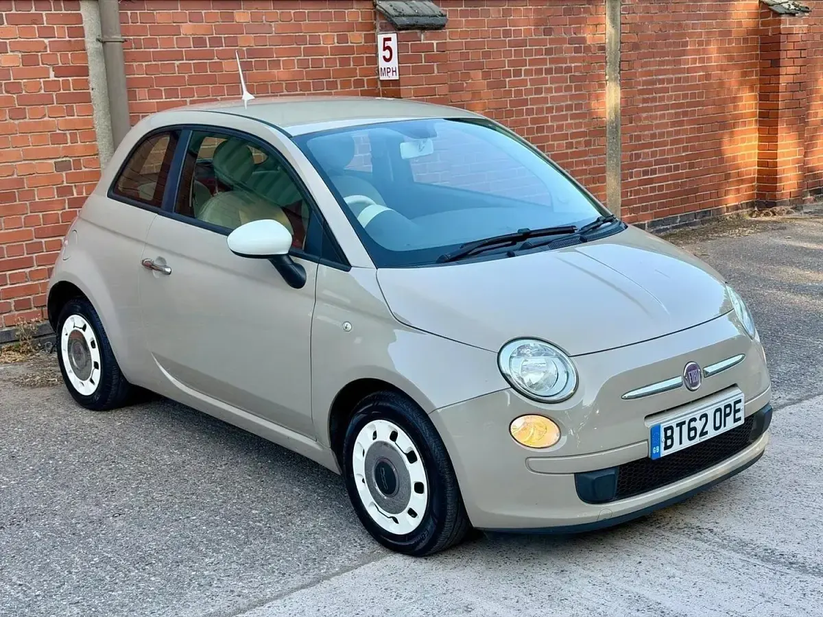 Used Fiat 500 S 85 HP (62 kW) 2012 Brown Hatchback