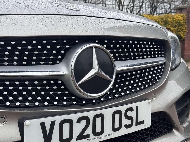 Used Mercedes C220 AMG Line Premium 194 HP (142 kW) 2020 Silver Sedan