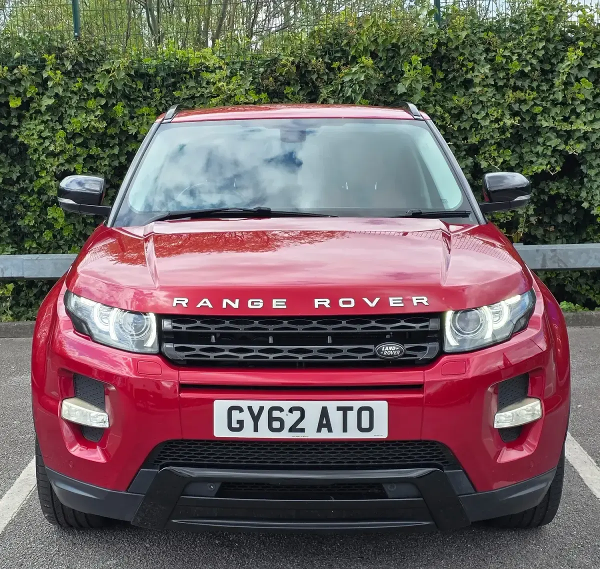 Used Land Rover Range Rover evoque Dynamic 2012 Red SUV