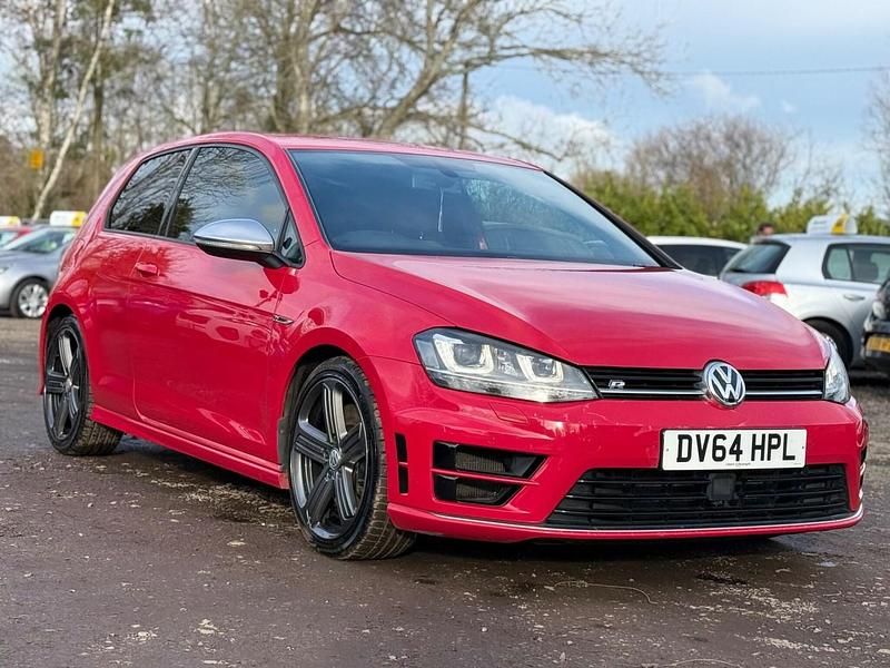 Used VW Golf VII R 2014 Red Hatchback