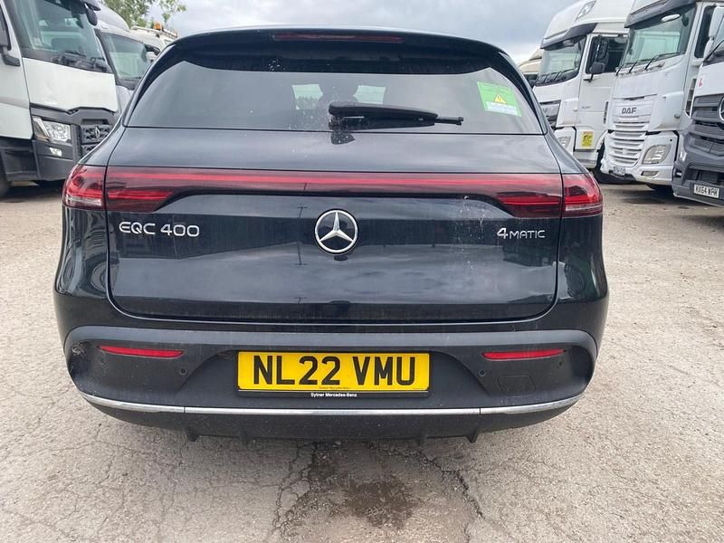 Used Mercedes EQC400 AMG Line Premium Plus 300 kW (408 HP) 2022 Black SUV