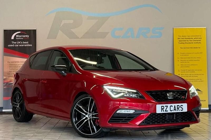 Used Seat Leon CUPRA 290 HP (213 kW) 2018 Red Hatchback