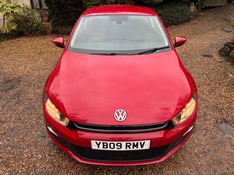 Used VW Scirocco 140 HP (102 kW) 2009 Red Coupe