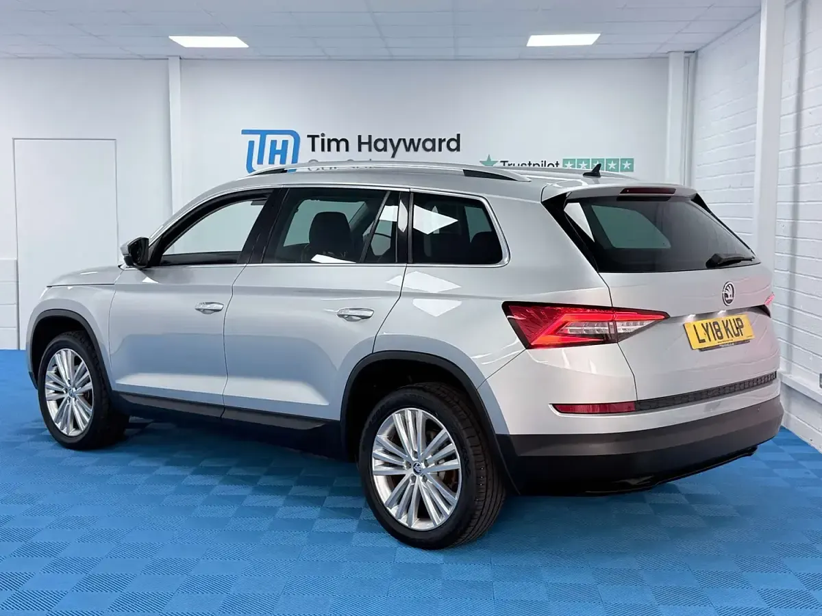 Used Skoda Kodiaq SE L 150 HP (110 kW) 2018 Silver SUV