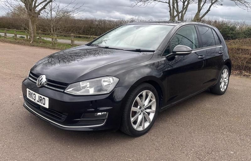 Used VW Golf VII GT 2013 Black Hatchback