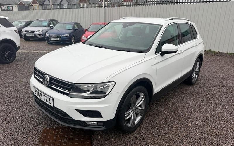 Used VW Tiguan Match 131 HP (96 kW) 2019 White SUV