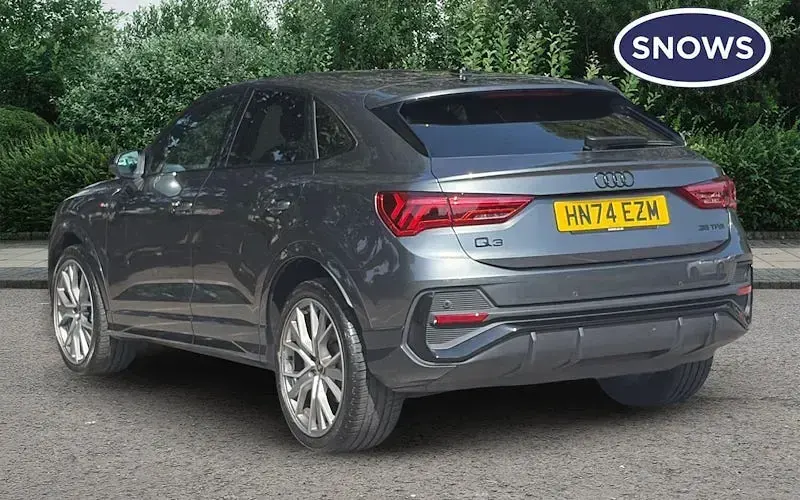 Used Audi Q3 Sportback Black Edition 150 HP (110 kW) 2024 Grey SUV