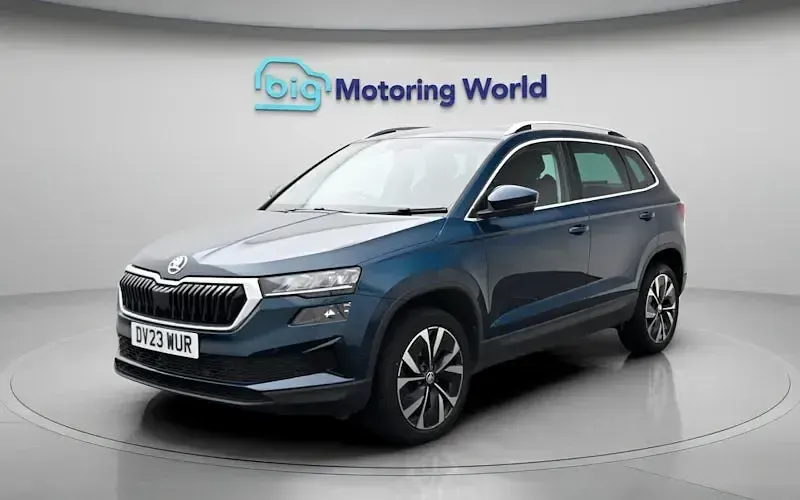Used Skoda Karoq SE L 150 HP (110 kW) 2023 Blue SUV
