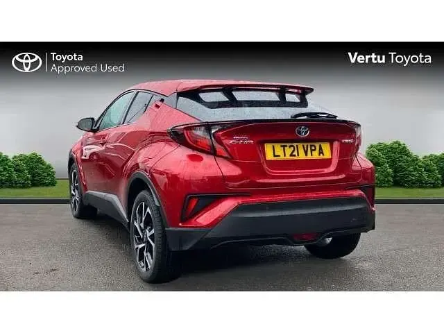 Used Toyota C-HR Design 122 HP (89 kW) 2021 Red SUV