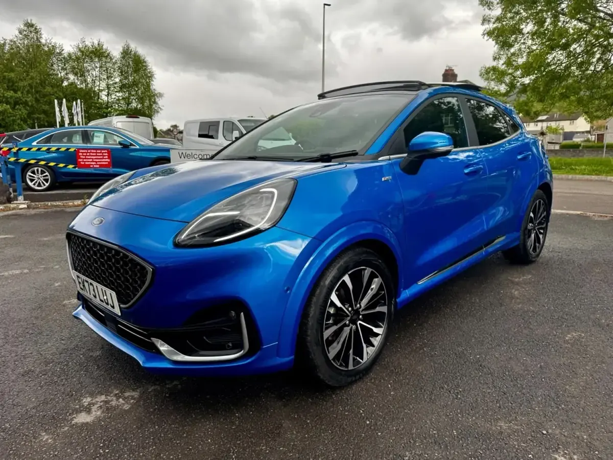 Używany Ford Puma ST-Line 125 KM (91 kW) 2023 Niebieski SUV