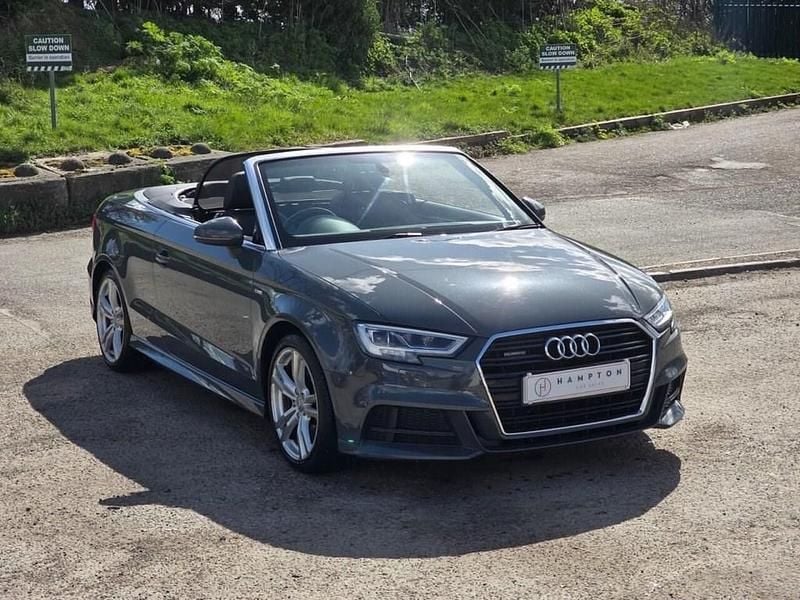 Used Audi A3 Cabriolet S-Line 2016 Grey Cabriolet