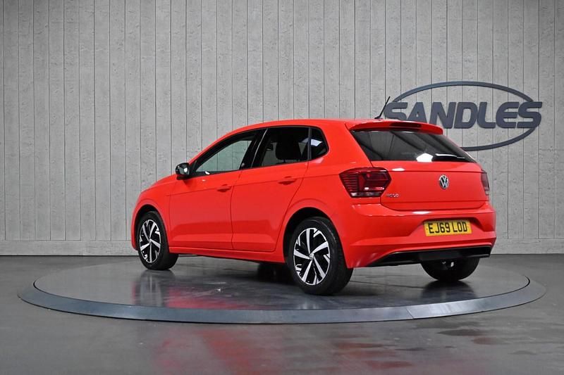 Used VW Polo Beats 95 HP (69 kW) 2019 Red Hatchback
