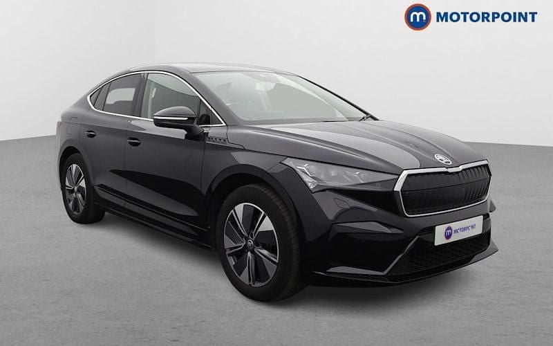 Black Used 2024 Skoda Enyaq iV SUV | £25,599 (Fair price) - Image 1/4
