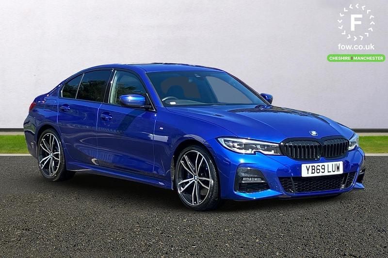 Blue Used 2019 BMW 320 M Sport Sedan | £18,599 (Fair price) - Image 1/4