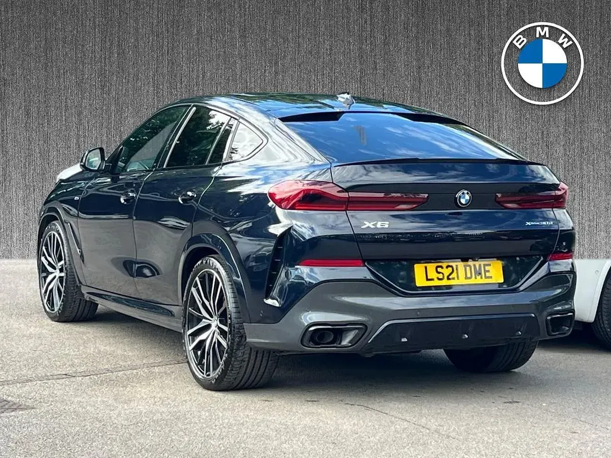 Used BMW X6 M Sport 282 HP (207 kW) 2021 Black SUV