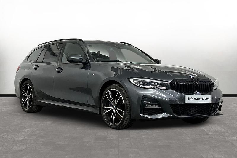 Grey Used 2021 BMW 330e M Sport Estate | £26,700 (A bit pricey) - Image 1/3