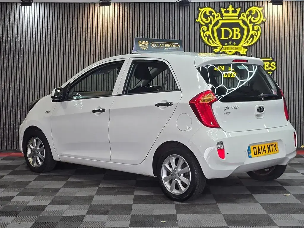 Used Kia Picanto 2014 White Hatchback