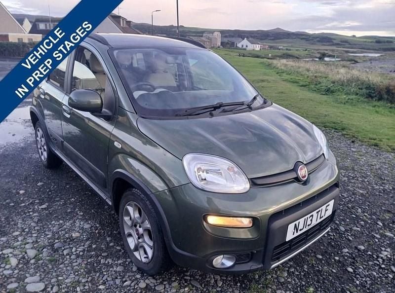 Green Used 2013 Fiat Panda 4x4 S Hatchback | £5,303 (Fair price) - Image 1/3