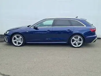 Used Audi A4 S-Line 204 HP (150 kW) 2023 Blue Estate