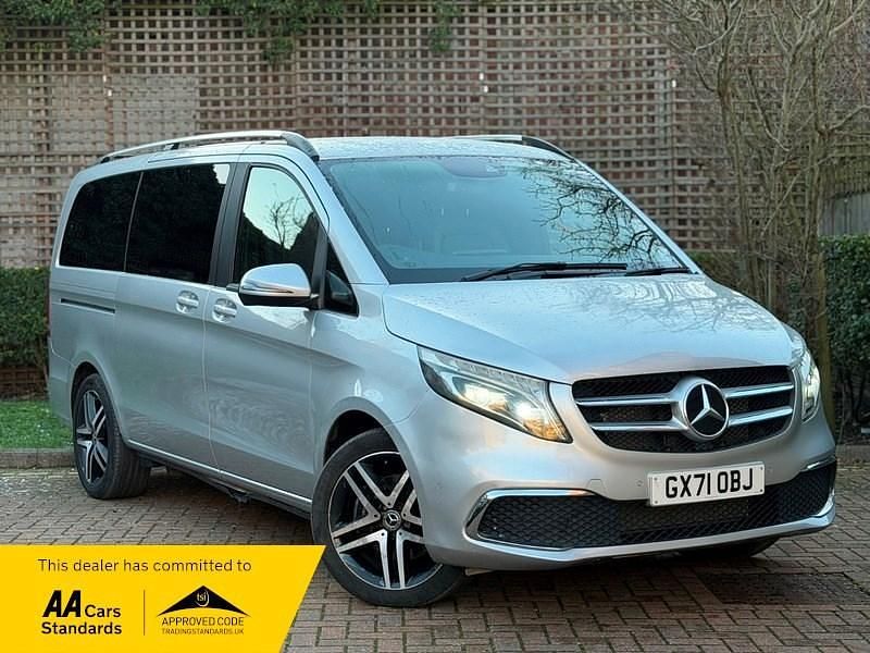 Used Mercedes V220 2021 Silver MPV