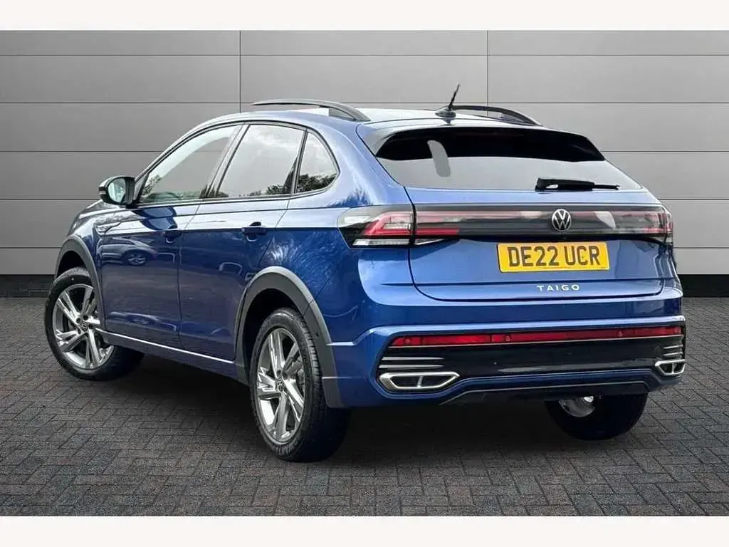 Used VW Taigo R-line 150 HP (110 kW) 2022 Blue SUV