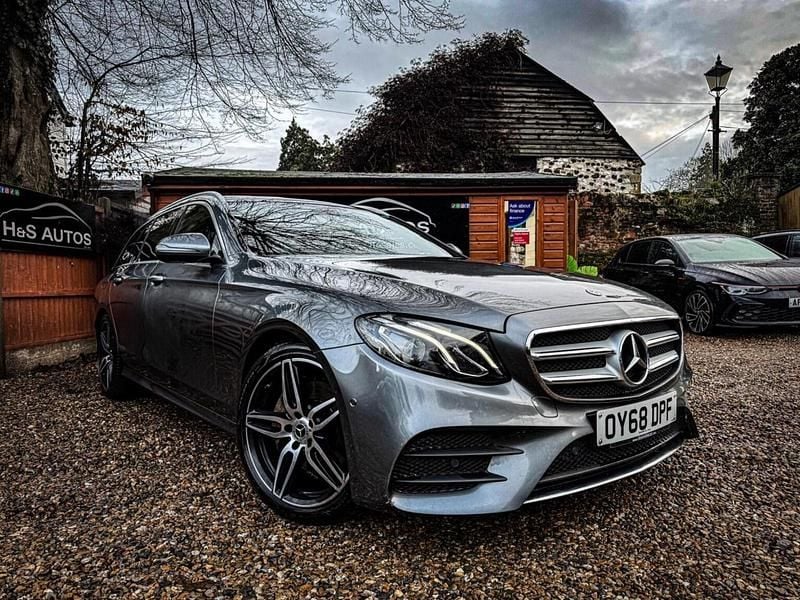 Used Mercedes E220 AMG Line Premium 2018 Grey Estate