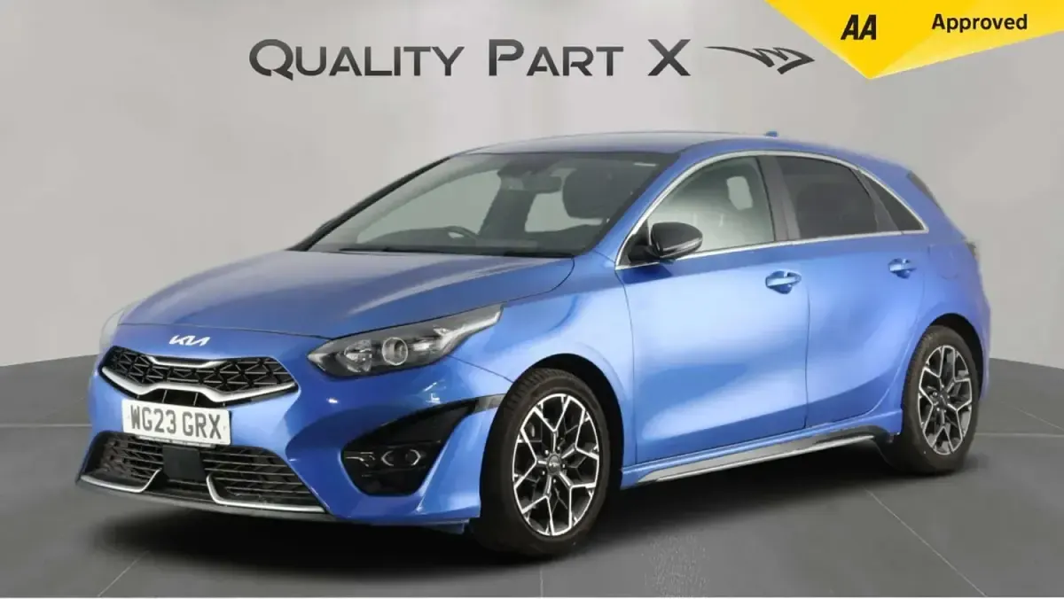 Used Kia Ceed GT-Line 158 HP (116 kW) 2023 Blue Hatchback
