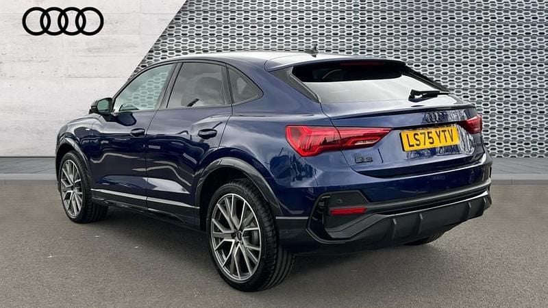 Used Audi Q3 Black Edition 150 HP (110 kW) 2025 Blue SUV