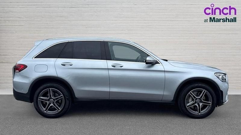 Used Mercedes GLC300e AMG line 320 HP (235 kW) 2022 Silver  SUV