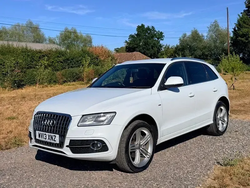 Used Audi Q5 S-line plus 190 HP (139 kW) 2013 White SUV